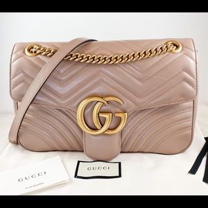 SOLD * GG Marmont medium matelassé shoulder bag